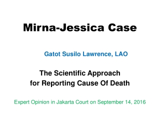 Mirna-Jessica Case