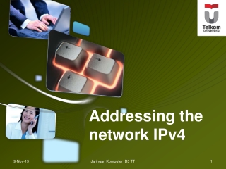 Addressing the network IPv4