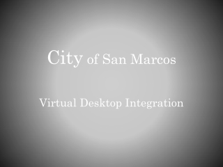 City of San Marcos