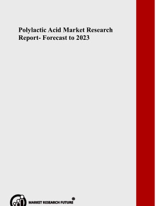 Polylactic Acid Market