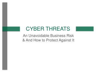 CYBER THREATS