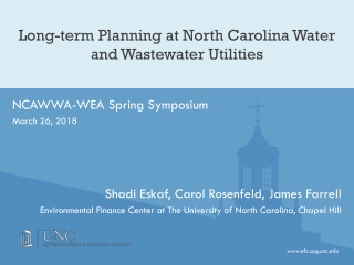 Long-term Planning at North Carolina Water and Wastewater Utilities