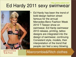 Ed Hardy 2011 sexy swimwear