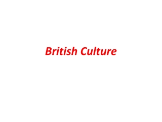 British Culture