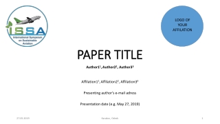 PAPER TITLE