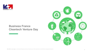 Business France Cleantech Venture Day