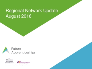 Regional Network Update August 2016