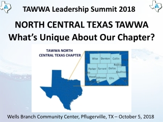 TAWWA Leadership Summit 2018