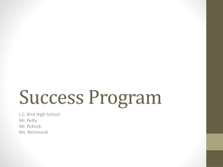 Success Program