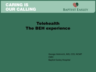 Telehealth The BEH experience