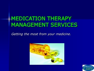 MEDICATION THERAPY MANAGEMENT SERVICES