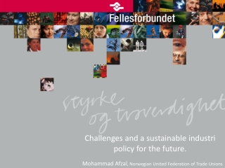 Challenges and a s ustainable industri p olicy for t he f uture .