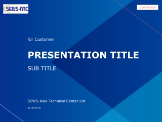 PRESENTATION TITLE