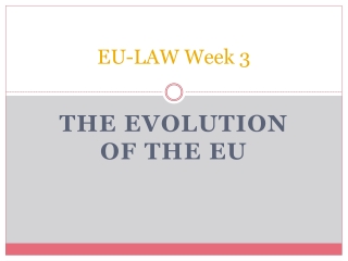 EU-LAW Week 3