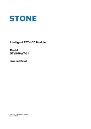 7 inch TFT LCD display module datasheet