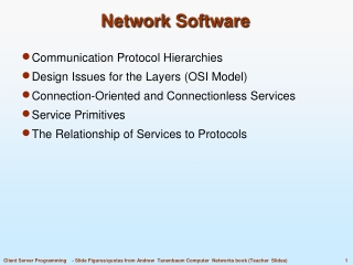 Network Software