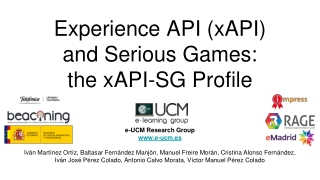 Experience API (xAPI) and Serious Games: the xAPI-SG Profile