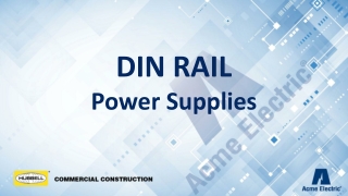 DIN RAIL Power Supplies