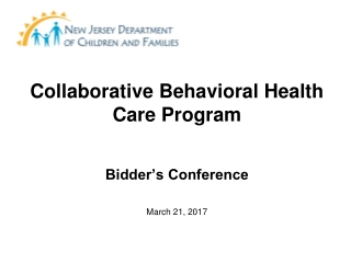 Collaborative Behavioral Health Care Program