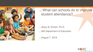 What can schools do to improve student attendance?