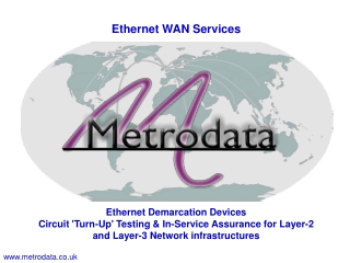 Ethernet WAN Services