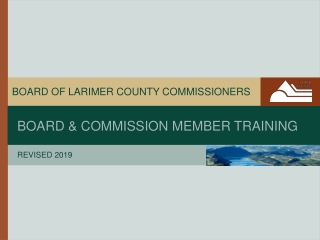 Board of Larimer County Commissioners
