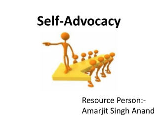 Self-Advocacy