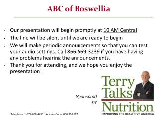 ABC of Boswellia