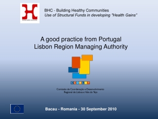 A good practice from Portugal Lisbon Region Managing Authority