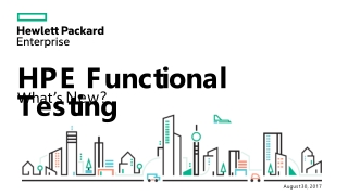 HPE Functional Testing