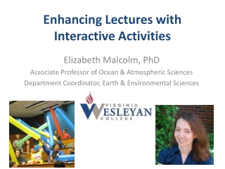 Enhancing Lectures with Interactive Activities