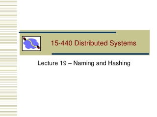 15-440 Distributed Systems