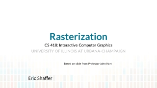 Rasterization