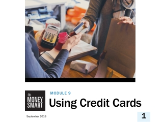 Module 9 Using Credit Cards