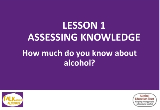 LESSON 1 ASSESSING KNOWLEDGE