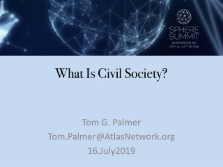 What Is Civil Society?