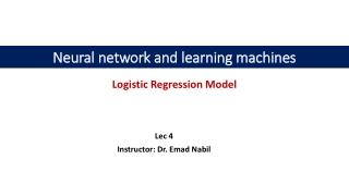 Neural network and learning machines