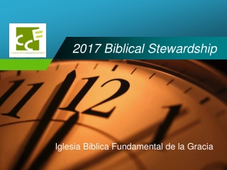 2017 Biblical Stewardship
