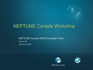 NEPTUNE Canada Workshop