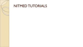 NITMED TUTORIALS