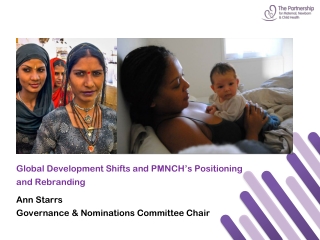 PMNCH’s Position in an Evolving Landscape