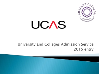 University and Colleges Admission Service 2015 entry