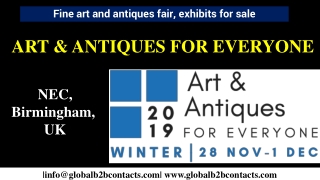 ART & ANTIQUES FOR EVERYONE