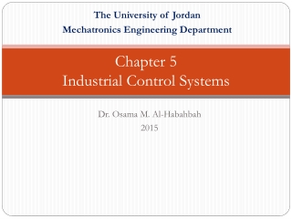 Chapter 5 Industrial Control Systems