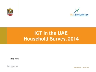 ICT in the UAE Household Survey, 2014