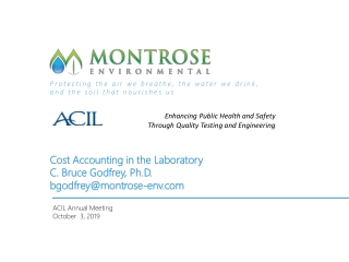 ACIL Annual Meeting October 3, 2019