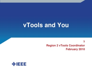 vTools and You