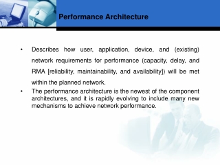 Performance Architecture