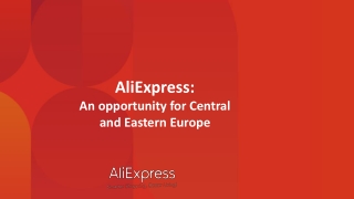 AliExpress: An opportunity for Central and Eastern Europe