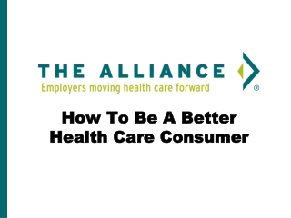 How To Be A Better Health Care Consumer